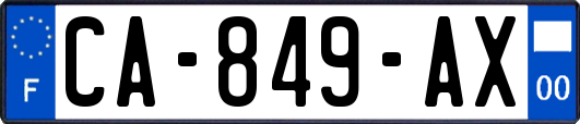 CA-849-AX