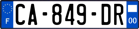 CA-849-DR