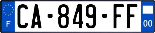 CA-849-FF