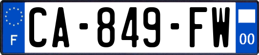 CA-849-FW