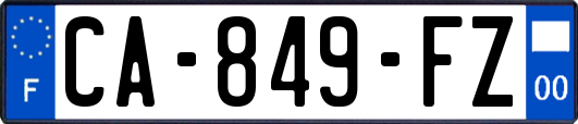 CA-849-FZ