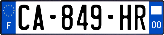 CA-849-HR