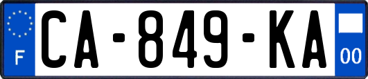 CA-849-KA
