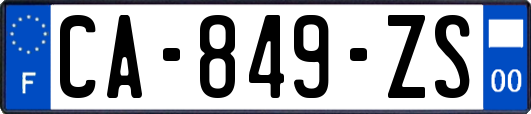 CA-849-ZS