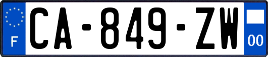 CA-849-ZW