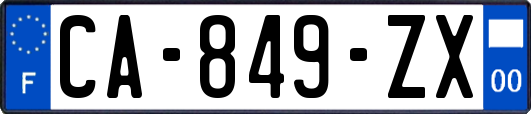 CA-849-ZX