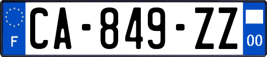 CA-849-ZZ