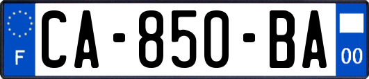 CA-850-BA