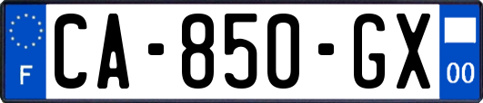 CA-850-GX