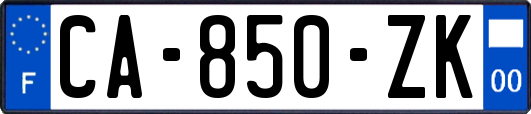 CA-850-ZK