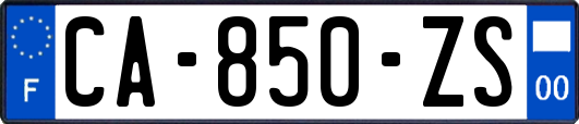 CA-850-ZS