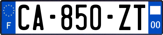 CA-850-ZT