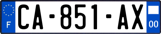 CA-851-AX