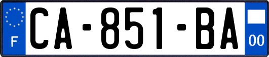 CA-851-BA