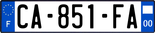 CA-851-FA
