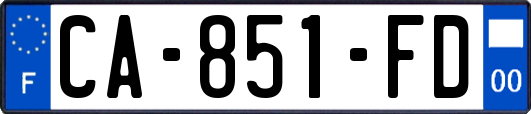 CA-851-FD