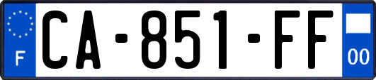 CA-851-FF