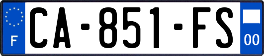CA-851-FS