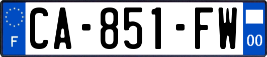 CA-851-FW