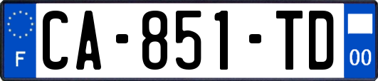 CA-851-TD