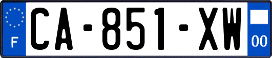 CA-851-XW