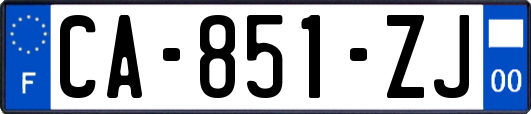 CA-851-ZJ