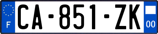 CA-851-ZK