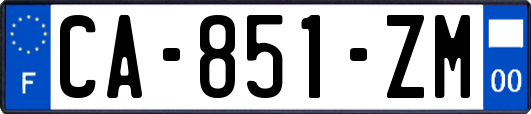 CA-851-ZM