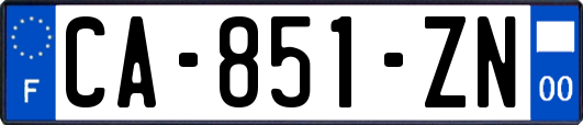 CA-851-ZN