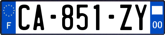 CA-851-ZY