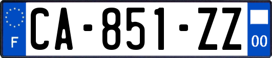 CA-851-ZZ