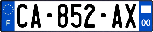 CA-852-AX