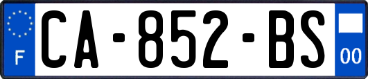 CA-852-BS