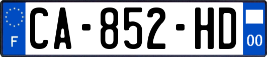 CA-852-HD