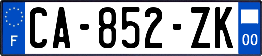 CA-852-ZK