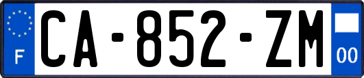 CA-852-ZM