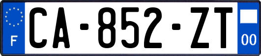 CA-852-ZT