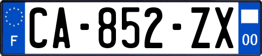 CA-852-ZX