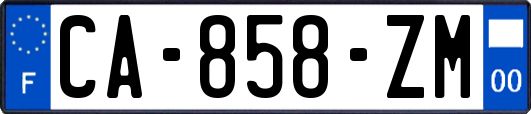 CA-858-ZM