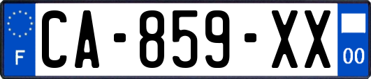 CA-859-XX