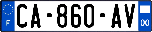 CA-860-AV