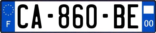 CA-860-BE