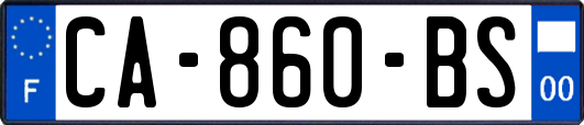 CA-860-BS