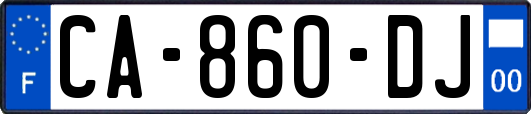 CA-860-DJ