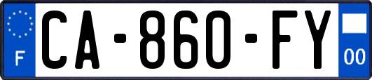 CA-860-FY