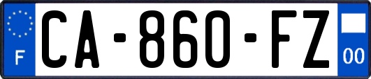 CA-860-FZ