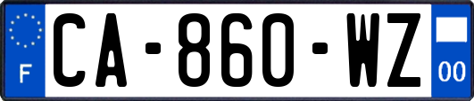 CA-860-WZ