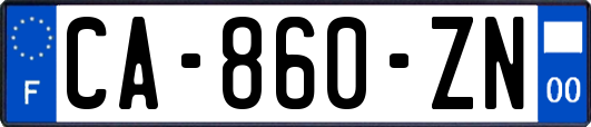 CA-860-ZN