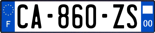 CA-860-ZS