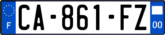 CA-861-FZ